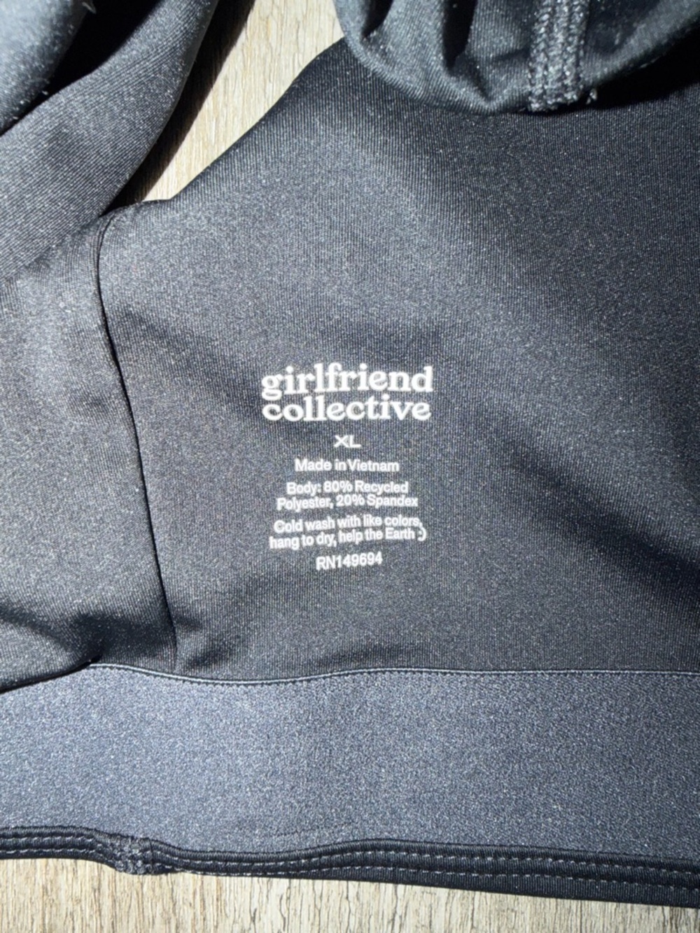 Girlfriend collective scoop bralette - Picture 3 of 4